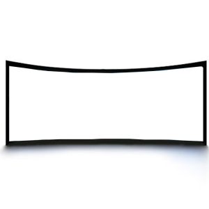 Curved Thin Bezel Home Theater Projector Screen CZHK100B Series